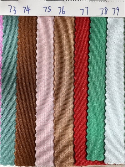 DG-BT  再生滌綸有光萊卡  成分：82%再生滌  18%氨綸  克重：180g/㎡ 細節-8